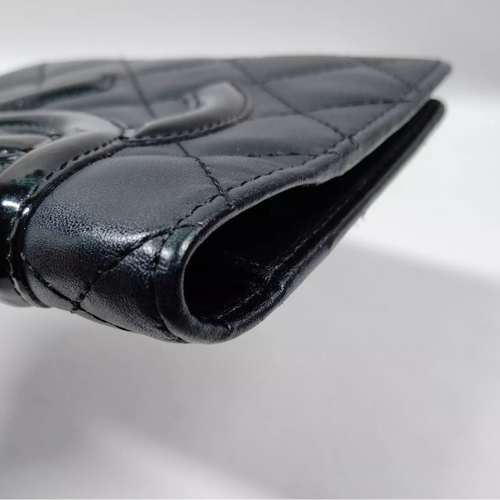 Chanel Calfskin Quilted Small Cambon Agenda Planner Black - Picture 9 of 9